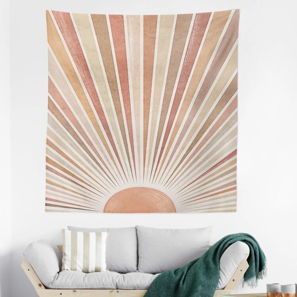 🆕 Rising Sun Hanging Tapestry - Picture 3 of 6